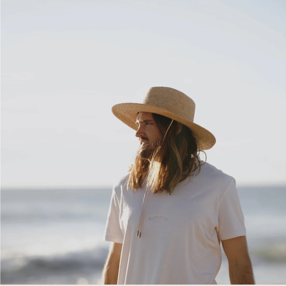 Will + Bear Austin Sand | Raffia Straw Sun Hat - Picture 4 of 10